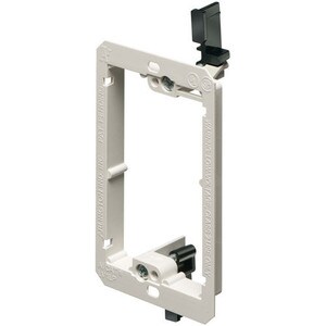 Arlington Industries LV1LP Single Gang Low Profile Low Voltage Mounting Bracket